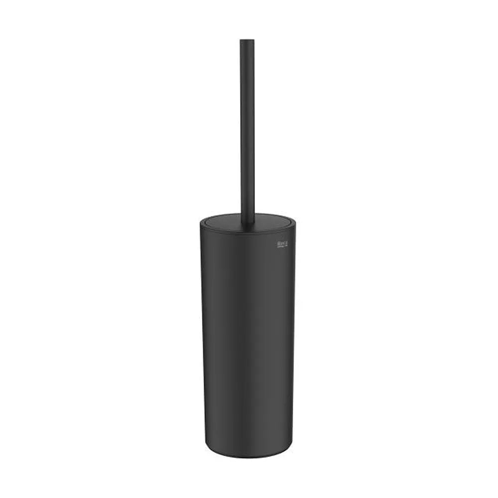 Escobillero Suelo y Pared Acero Inoxidable Victoria 87x94x370mm Negro Mate Roca - Vista 1