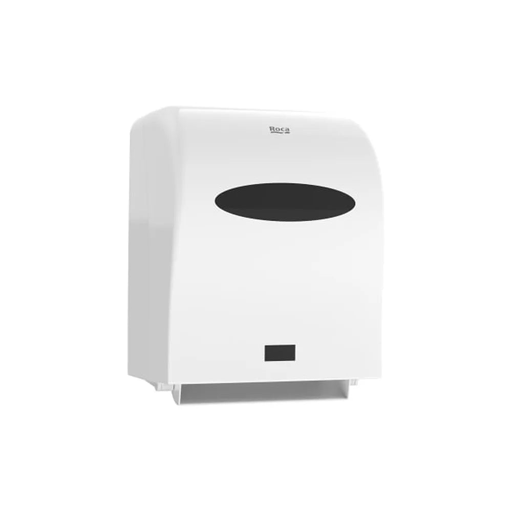 Dispensador Automático de Toallas con Sensor Mural 40x30x22cm Blanco Roca - Vista 1