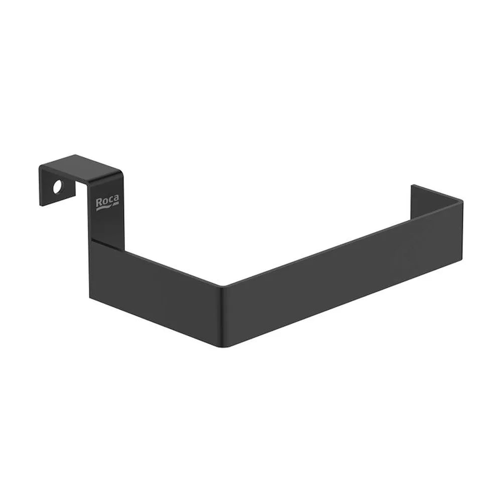 Portarrollo para mueble acero inoxidable negro mate 14x10x10 cm Roca - Vista 2