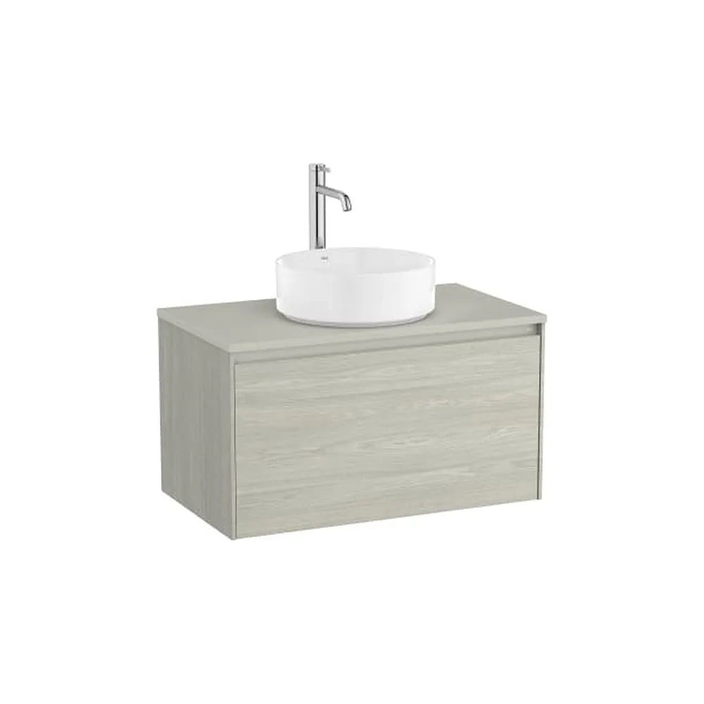 Mueble base suspendido un cajón para lavabo sobre encimera 79x45x44 cm Roca - Vista 1