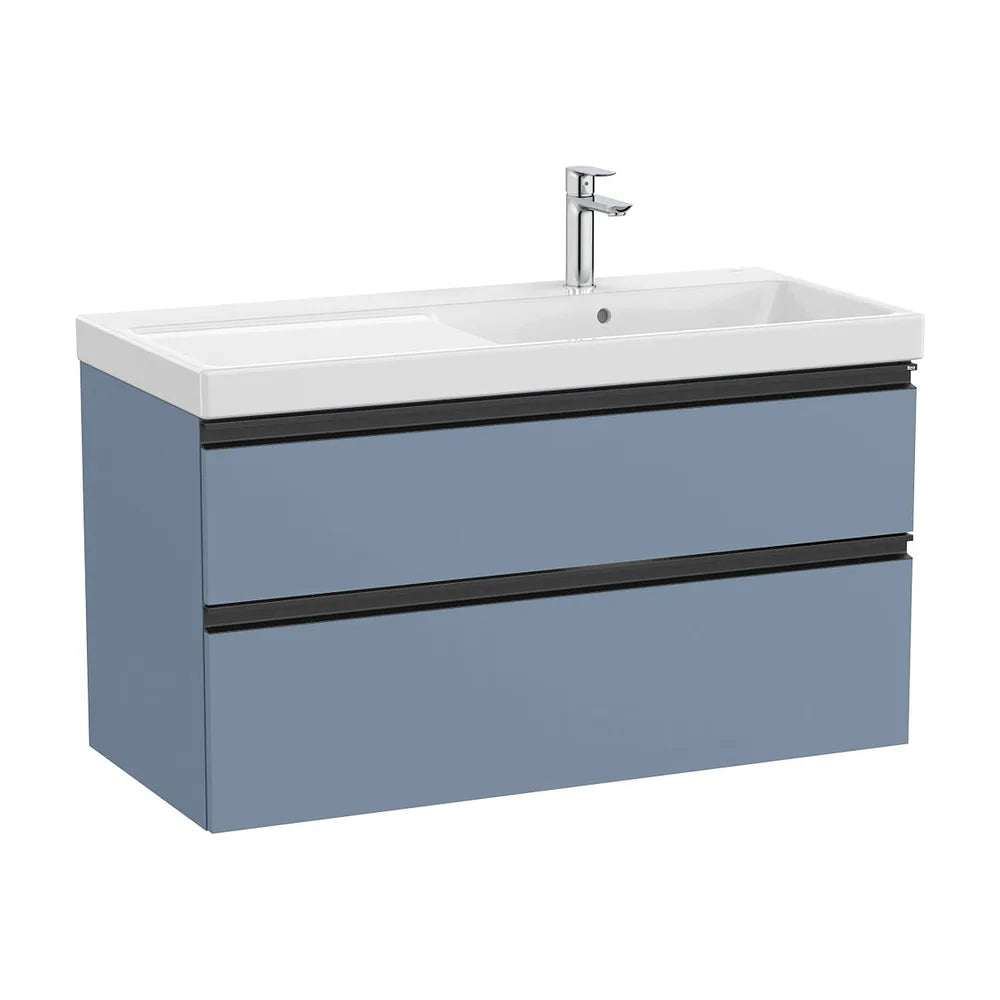 Mueble Base de 2 Cajones con Lavabo Plus a la Derecha 100x46x57cm Colección The Gap Roca - Vista 2