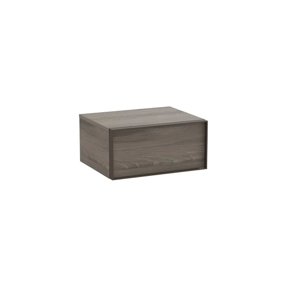 Mueble Auxiliar Suspendido 1 Cajón Color Magnolia 58 5x28 Cm 5x48 cm Colección Inspira Roca - Vista 1