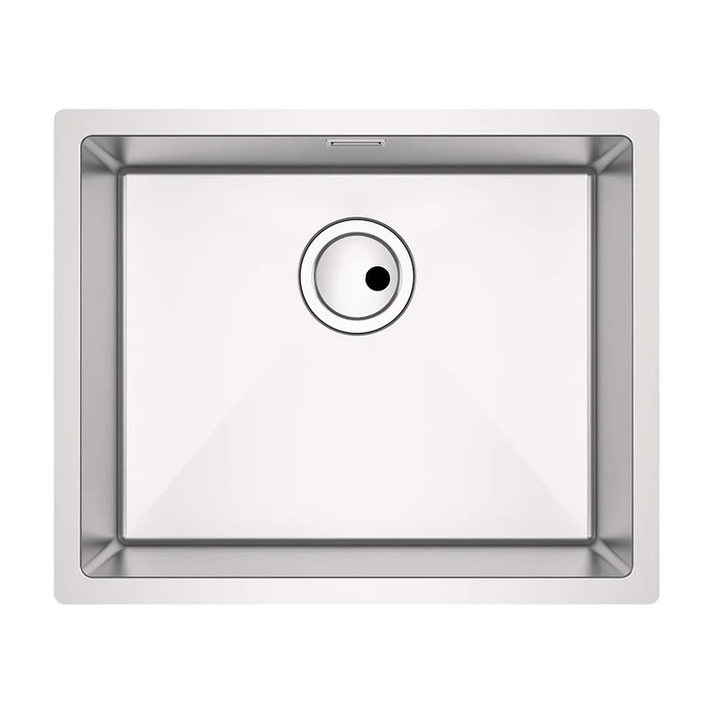 Fregadero de 1 Cubeta Acero Inoxidable con Escurridor Reversible 50x40x20cm Roca - Vista 2