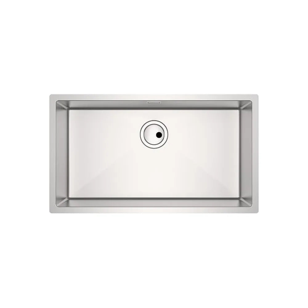 Fregadero Rectangular de 1 Cubeta Acero Inoxidable con Escurridor Reversible Roca - Vista 1