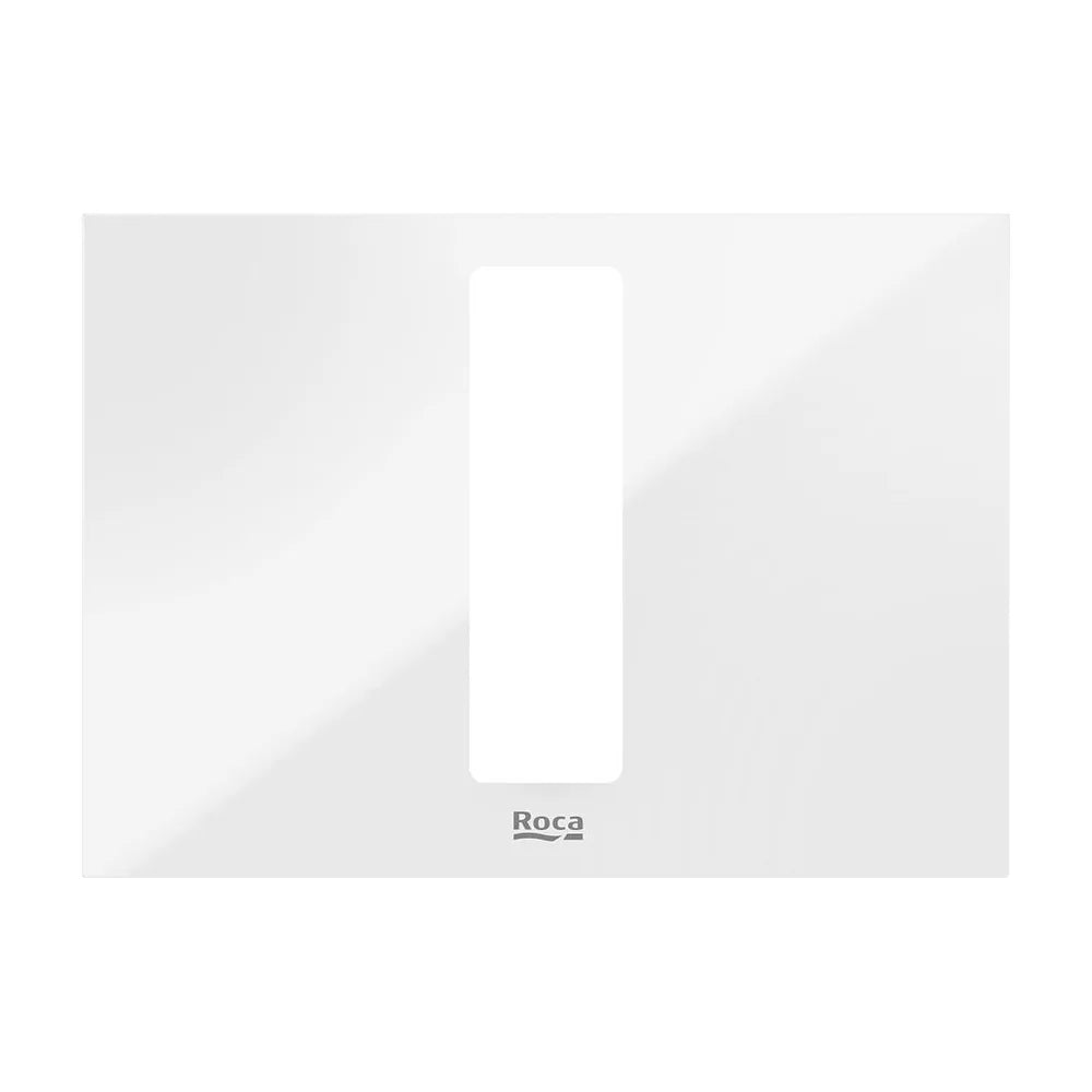 Panel frontal para pulsadores PS4 blanco cristal 20 2x14 5 cm Roca - Vista 2