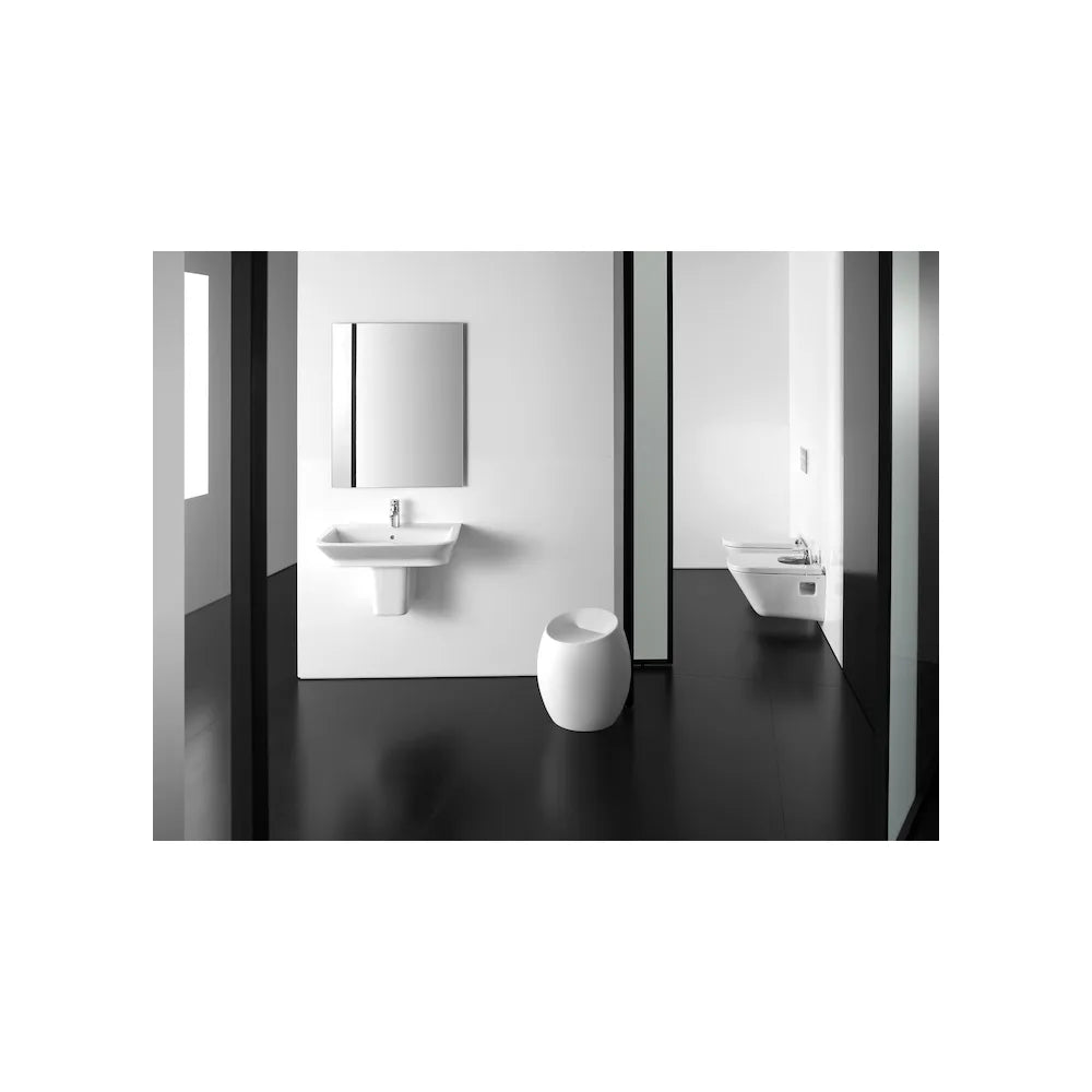 Lavabo con Semipedestal The Gap 65 cm Blanco Roca - Vista 4