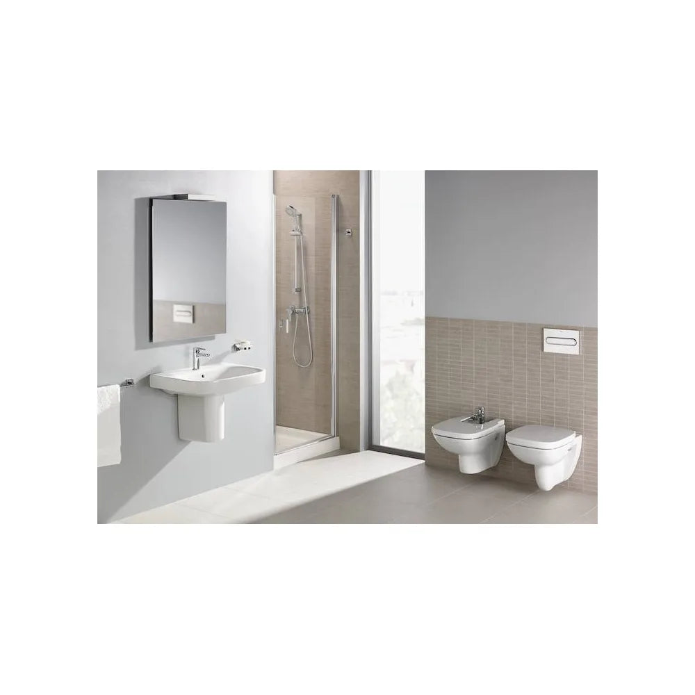 Inodoro para Instalación Suspendida Salida Horizontal Debba 35,5 cm Blanco Roca - Vista 2