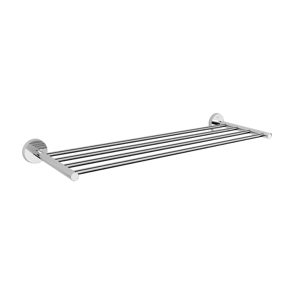 Portatoallas para baño de 61,3 cm fabricado en metal con acabado brilloso Twin Roca - Vista 1