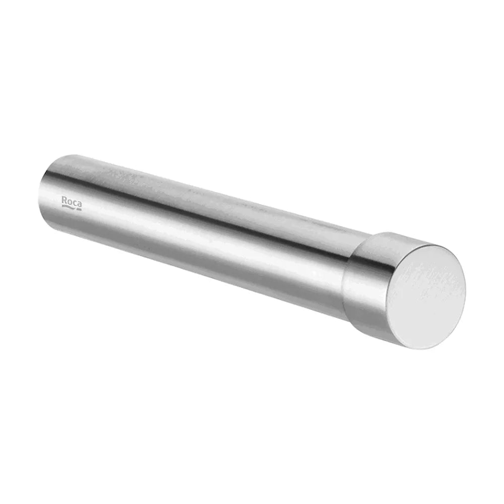 Portarrollos de reserva de 14 cm fabricado en acero inoxidable con acabado cromado mate Superinox Mate Roca - Vista 1