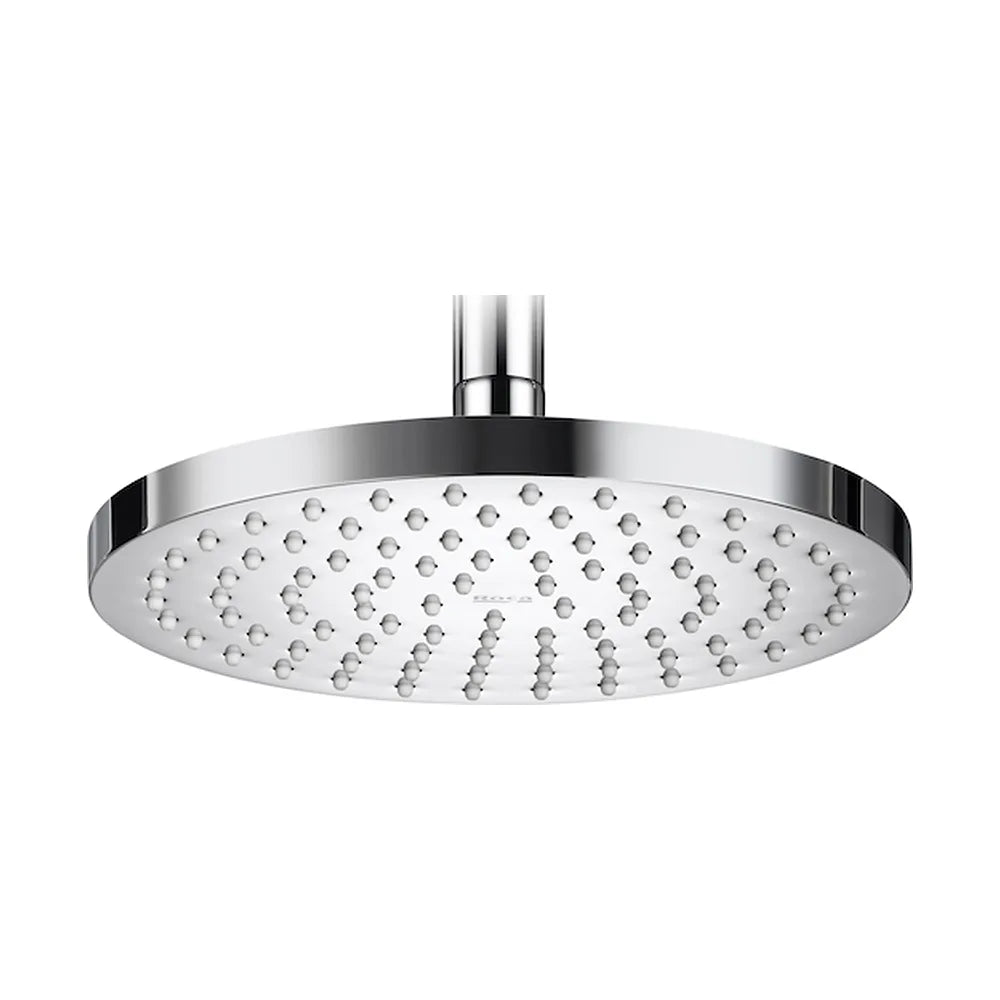 Rociador redondo con función de lluvia de 20 cm fabricado en metal con acabado cromado Rainsense Roca - Vista 1