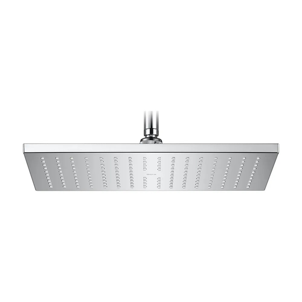 Rociador rectangular de pared o techo con función de lluvia en ABS con acabado cromado de 36x24 cm Rainsense Roca - Vista 1