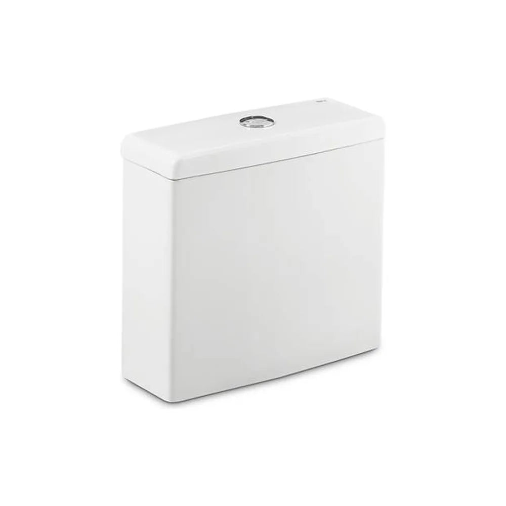 Taza de altura confort de 36 cm fabricada en porcelana de color blanco Meridian Roca - Vista 6
