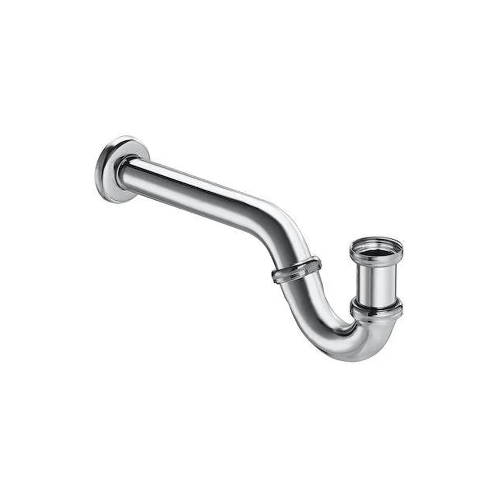 Sifón de forma curva de desagüe para bidet de 25 cm con acabado cromado Aqua de Roca - Vista 1
