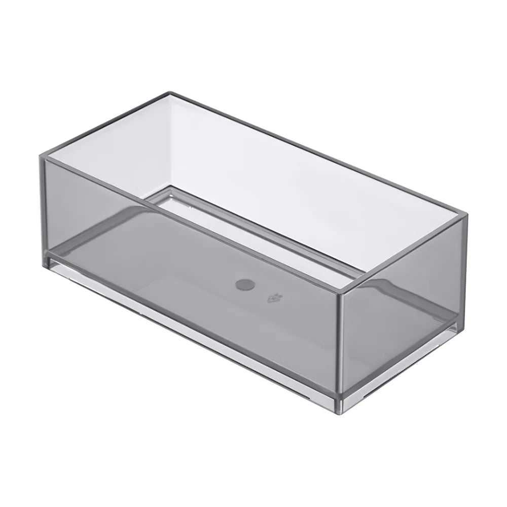Mueble de baño con lavabo derecho y 2 cajones de 110 cm de ancho color gris antracita Prisma Roca - Vista 10