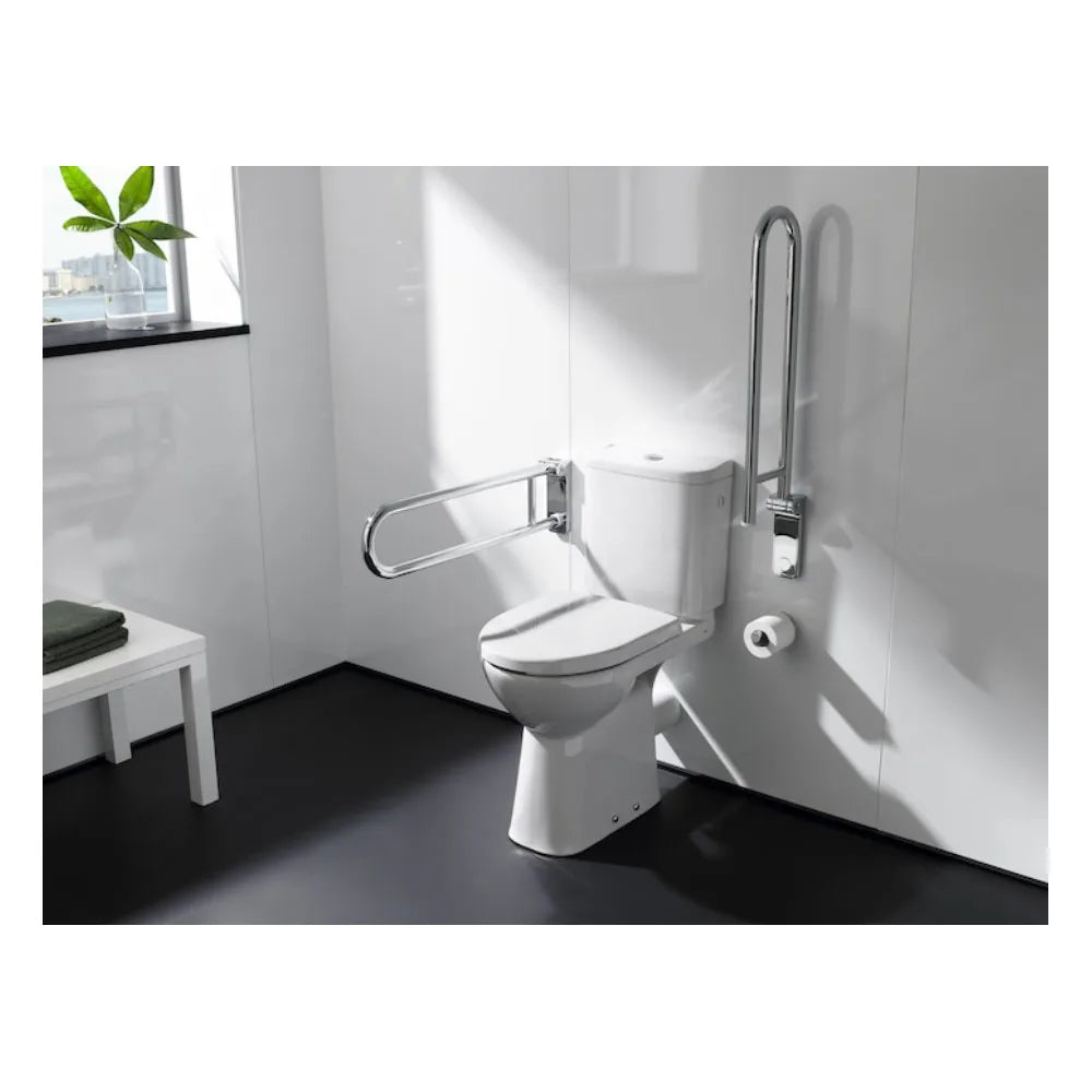 Inodoro con Salida Horizontal Access 67 cm Blanco Roca - Vista 2