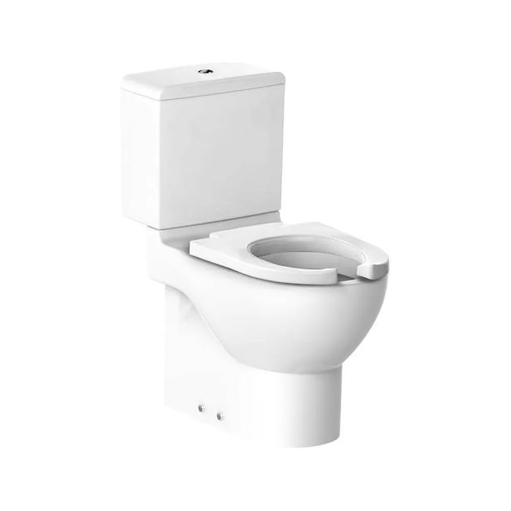 Inodoro Completo para Personas con Movilidad Reducida Salida Dual Meridian Blanco Roca - Vista 3