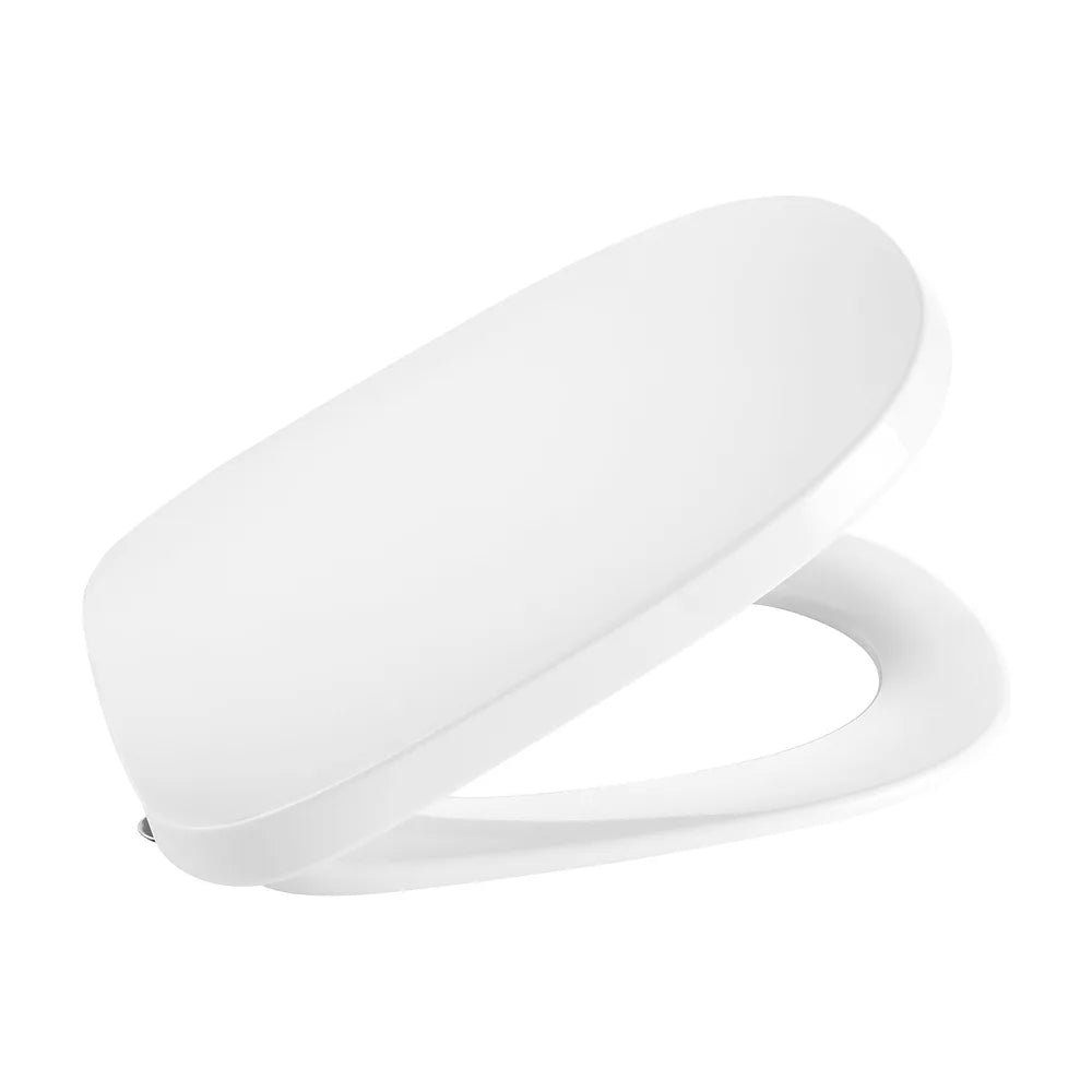 Inodoro completo con tecnología Rimless de 70,5 cm fabricado en porcelana de color blanco Beyond Roca - Vista 4