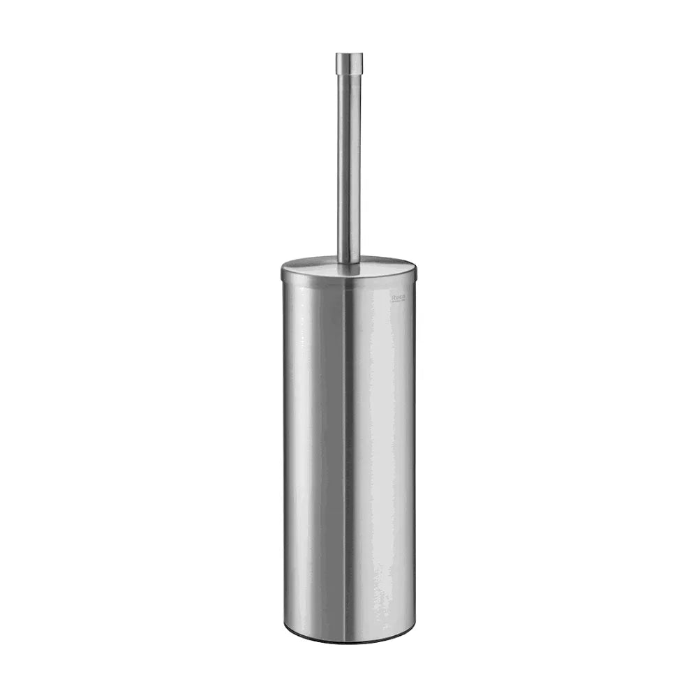 Escobillero de suelo de 8,9 cm fabricado en metal con acabado en cromo mate fabricado Superinox Mate Roca - Vista 1