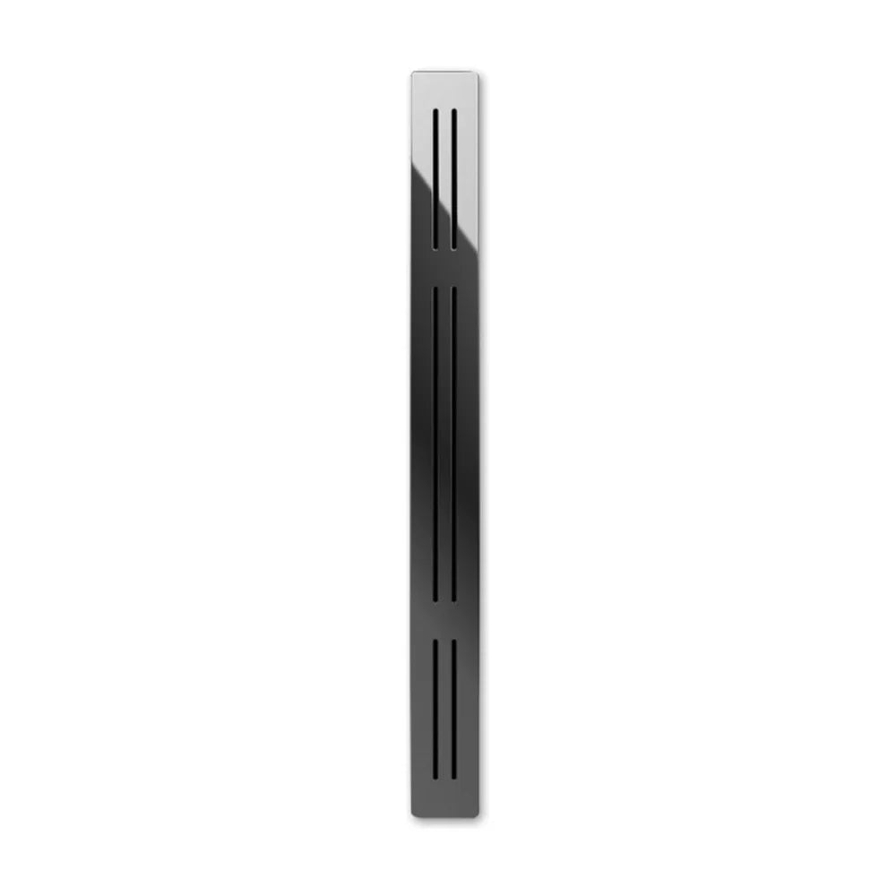 Plato de ducha de stonex con diseño rectangular extraplano en acabado perla Aquos Roca - Vista 6