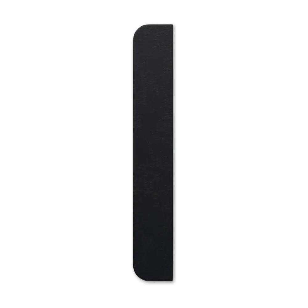 Plato de ducha de stonex con diseño rectangular extraplano en acabado color negro Aquos Roca - Vista 5
