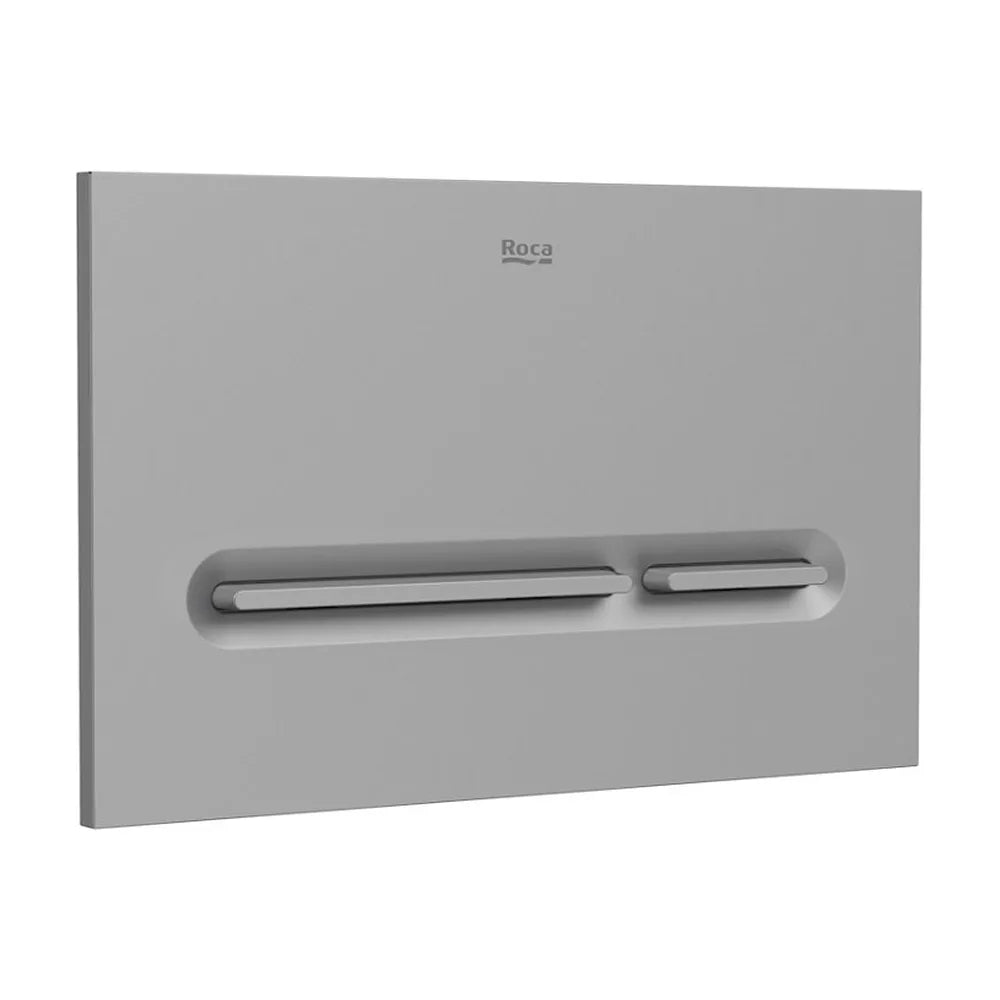 Placa Pulsadora para Sistemas de Doble Descarga en Color Gris Pl5 Dual One Duplo WC One Roca - Vista 1