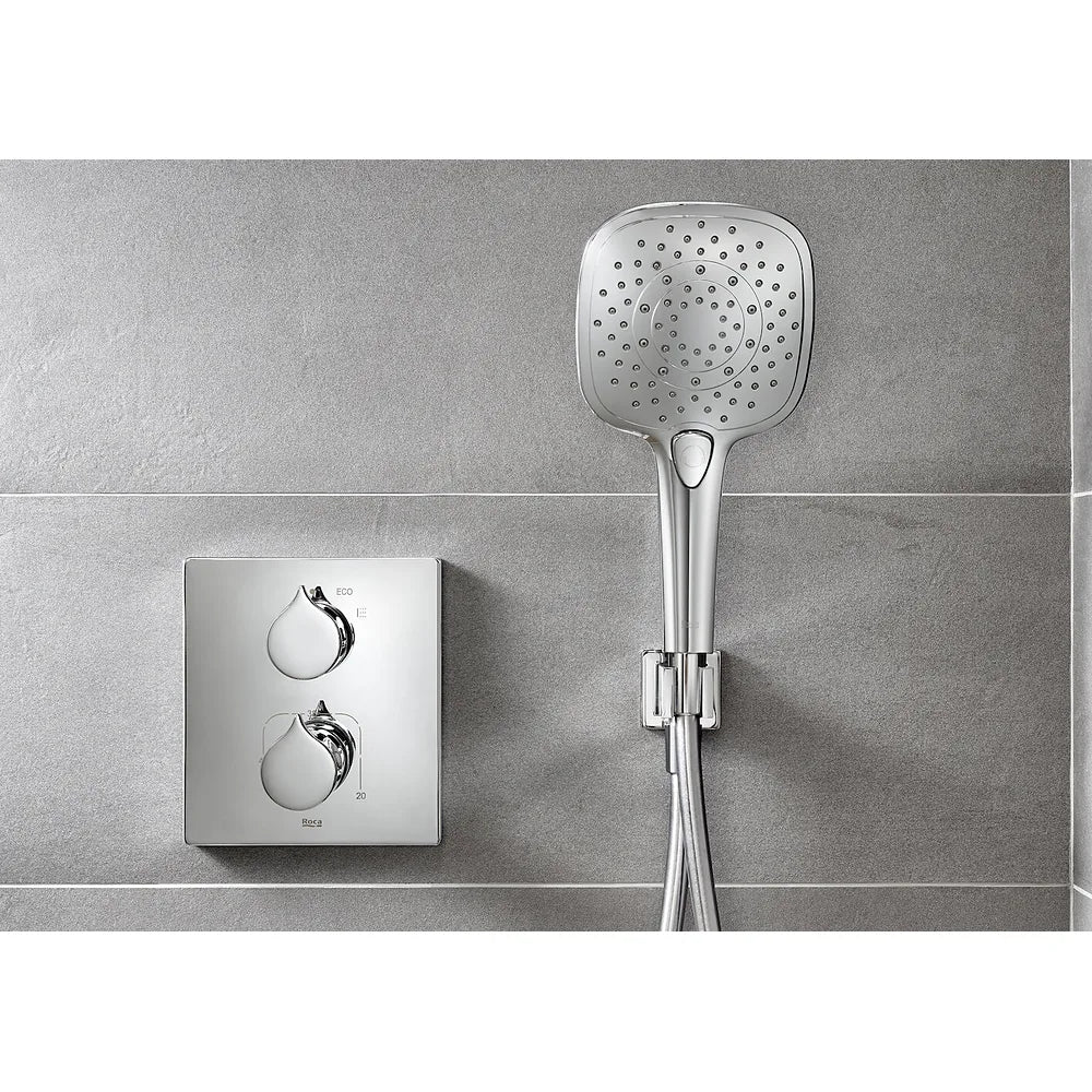 Grifo termostático empotrable cromo para ducha Insignia Roca - Vista 2
