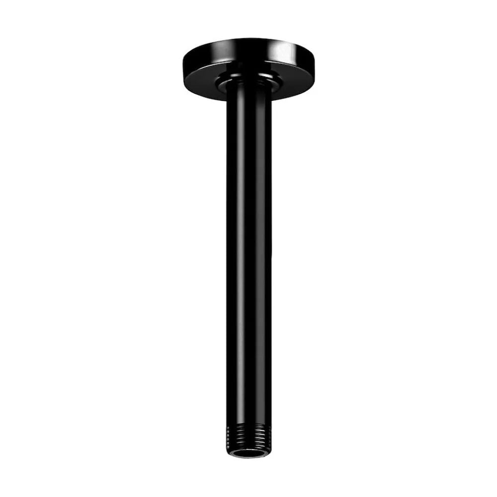 Rociador con Diseño Cuadrado en Titanio para Pared O Techo RainSense 30 cm Negro Roca - Vista 5