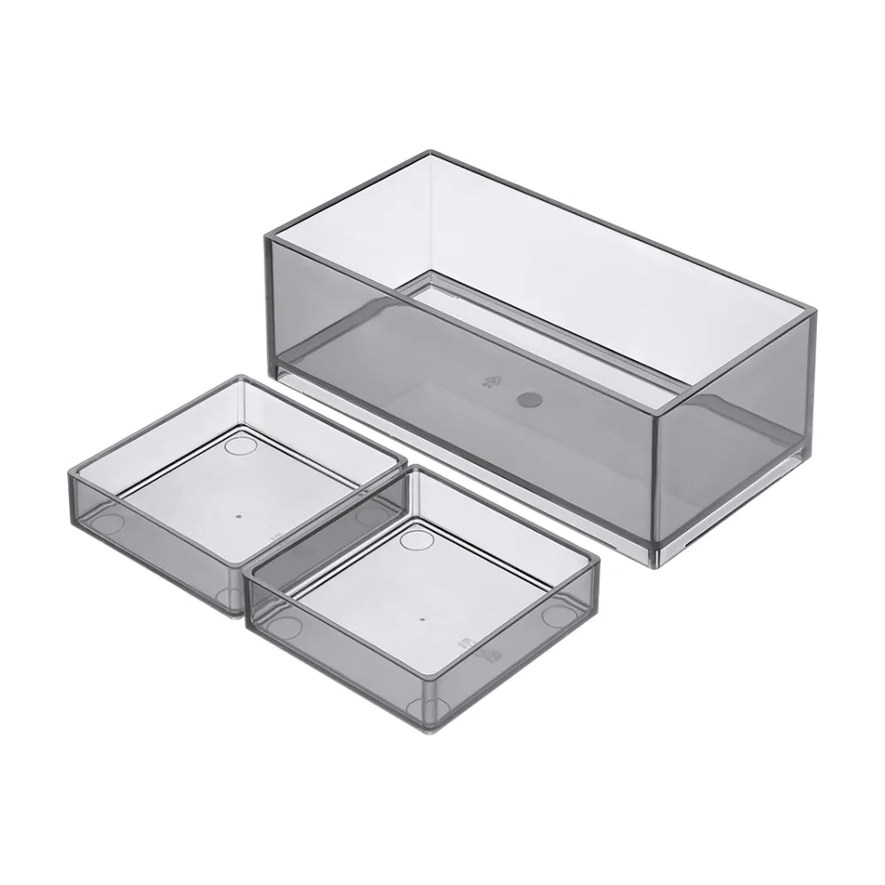Mueble de Baño con Lavabo Izquierdo y 2 Cajones Lander de 100 cm Colección Unik Blanco Brillo Roca - Vista 4