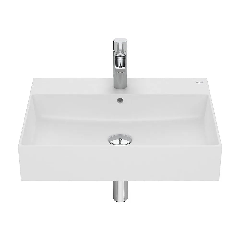 Lavabo Sobre Encimera O Suspendido de Fineceramic Inspira Blanco Mate Roca - Vista 1