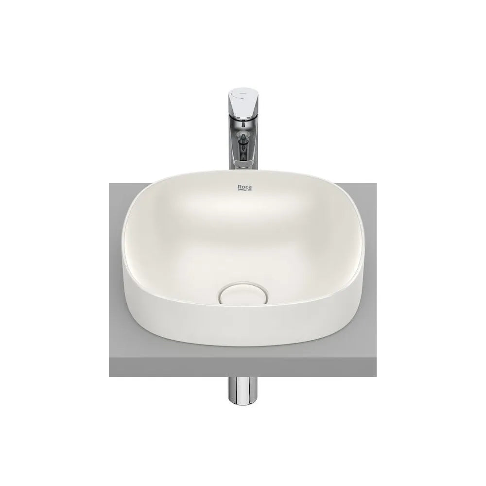 Lavabo de Encimera de Fineceramic Soft Inspira Beige Roca - Vista 1