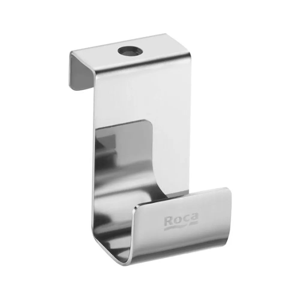 Mueble de baño para lavabo izquierdo de 90 cm de ancho con 1 puerta y 2 cajones color gris mate The Gap Roca - Vista 5