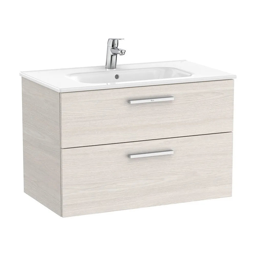 Mueble de Baño con Lavabo Central Victoria de 80 cm Colección Unik Fresno Roca - Vista 1