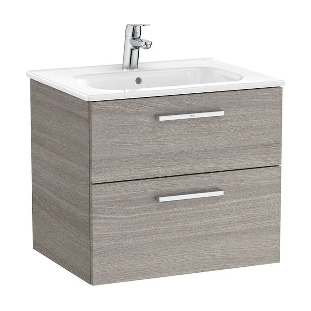 Mueble de Baño con Lavabo Central Victoria de 60 cm Colección Unik Roble Roca - Vista 1