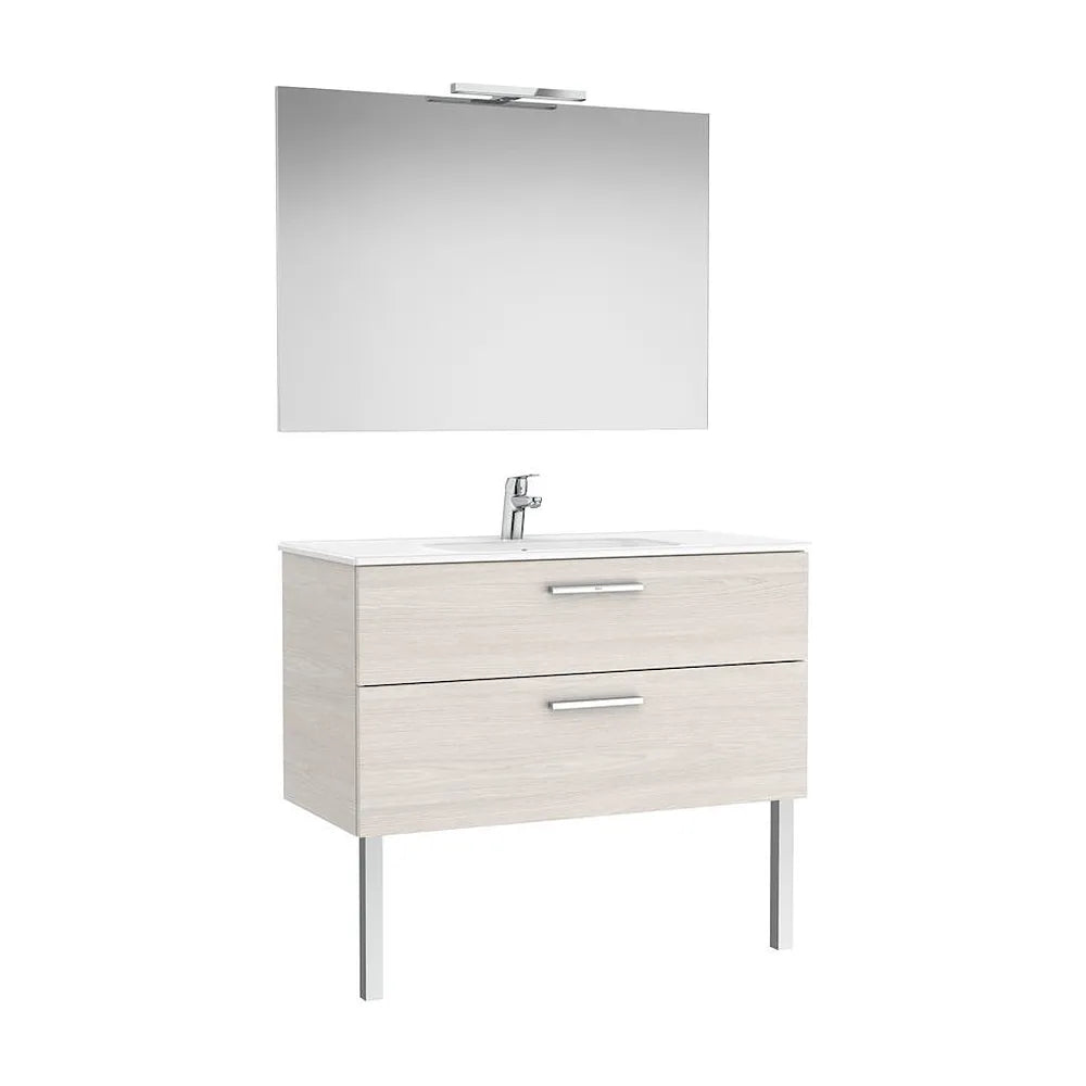 Conjunto de Baño Nórdico de 100 cm Colección Victoria Fresno Roca - Vista 2