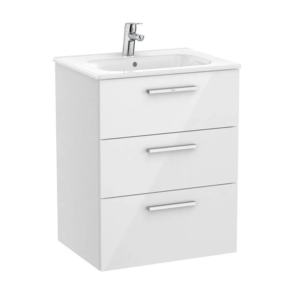 Mueble de Baño Family Victoria de 60 cm Colección Unik Blanco Brillo Roca - Vista 1