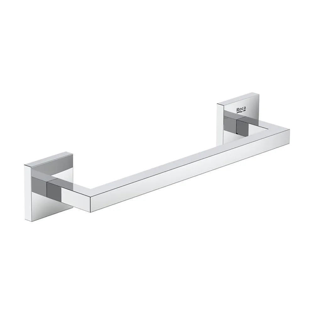 Toallero de barra para baño de metal de 33 cm con acabado en color cromo Hotels Square Roca - Vista 1