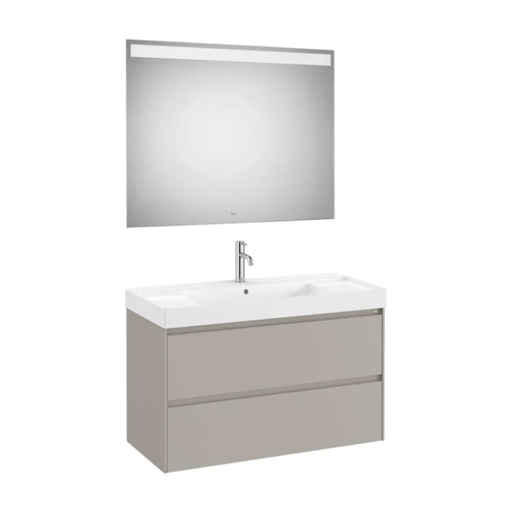 Conjunto de Baño Arena Mate Ella Ona de 100 cm Colección Unik Roca - Vista 1