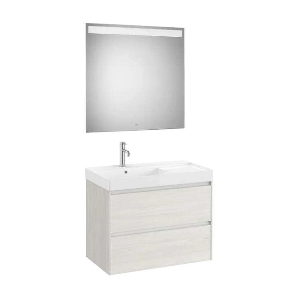Conjunto de Baño a Izquierda Verde Montaña Ona de 80 cm Colección Unik Roca - Vista 3