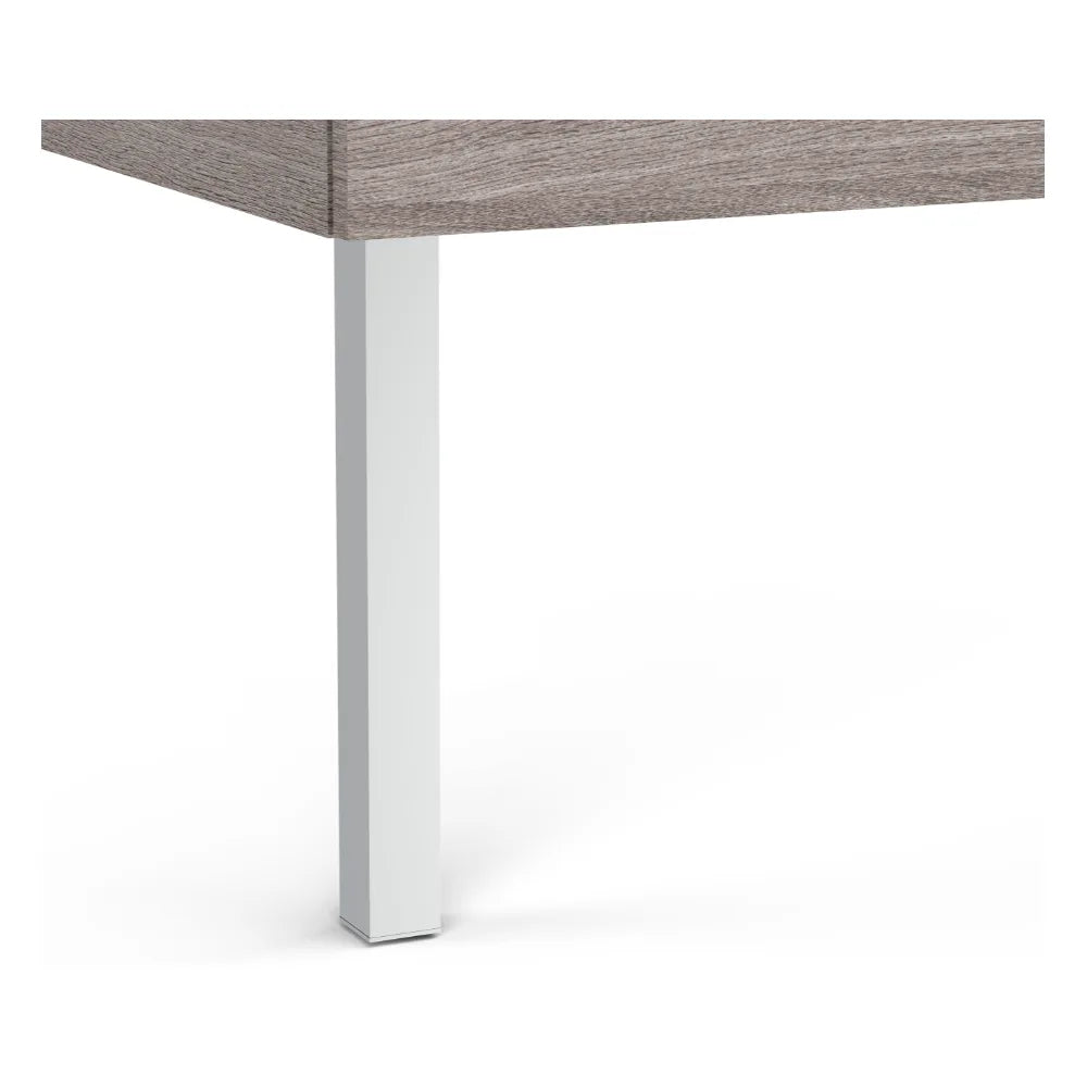 Conjunto lavabo centrado de 70 cm con un acabado en color blanco mate Aleyda Roca - Vista 2