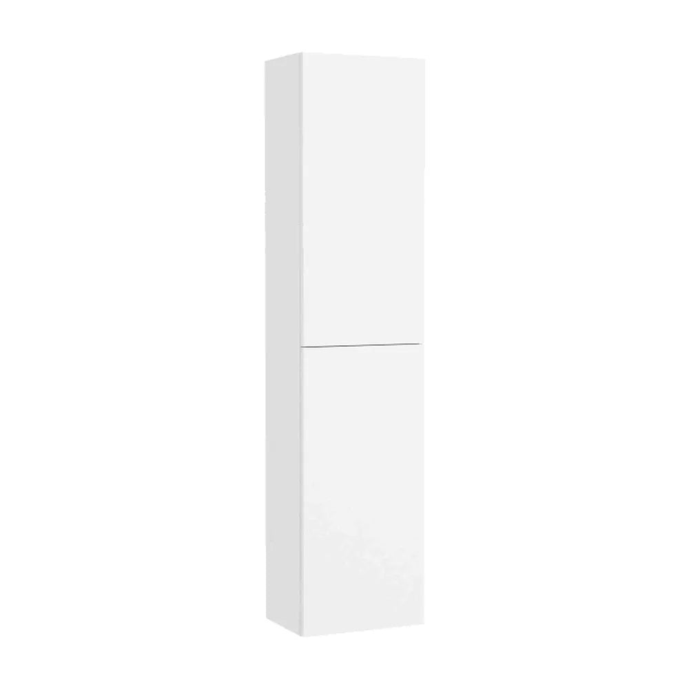 Mueble columna auxiliar de baño reversible y suspendido en color blanco mate Extra Roca - Vista 1