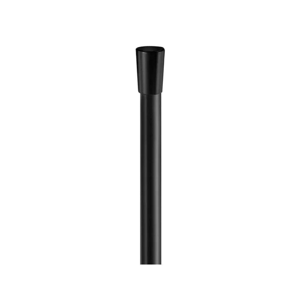 Flexo de plástico de 1,75 m con un acabado en color negro mate satinado Neo-Flex Roca - Vista 1