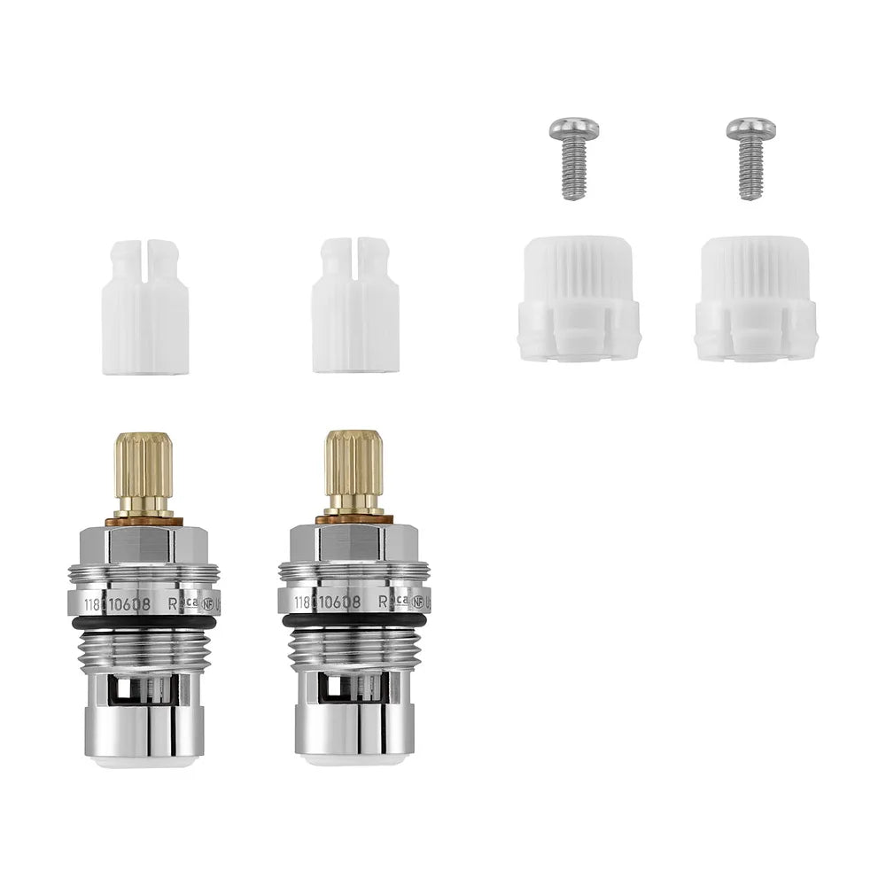 Kit de montaje cerámica para griferías bimando para conexión de 1/2" y mide 5 cm Roca - Vista 1