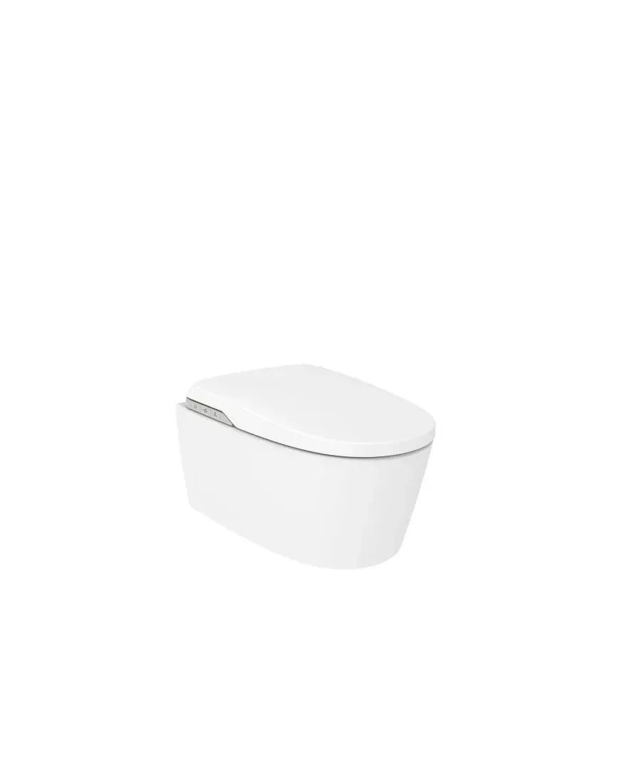 Roca In-Wash Toilettes suspendues Smart avec abattant et siège chauffant en couleur blanche