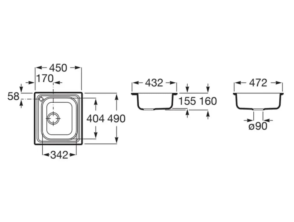 roca_victoria_a871451a01_fregadero_de_acero_inoxidable_de_45_cm_de_una_cubeta_acabado_en_color_cromado_2