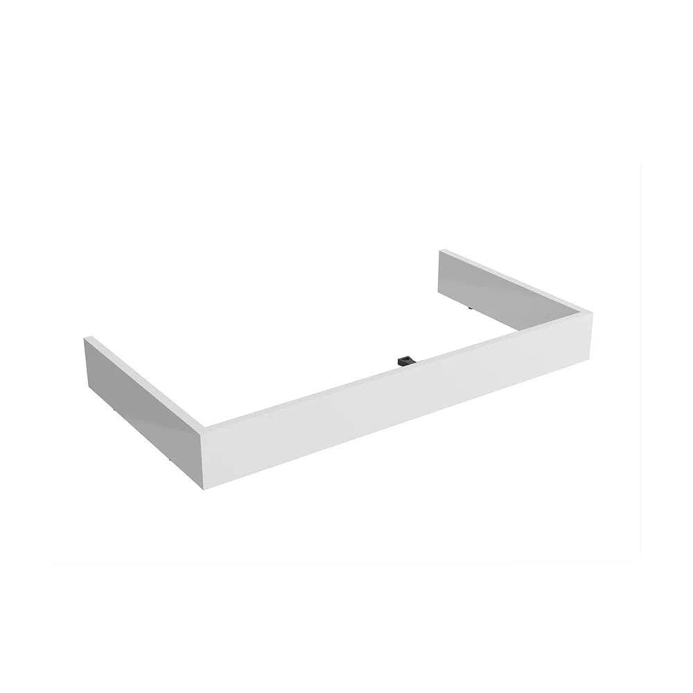 Mueble de Baño con Lavabo y 3 Cajones Salgar Noja 80 cm Blanco Brillo - Vista 2