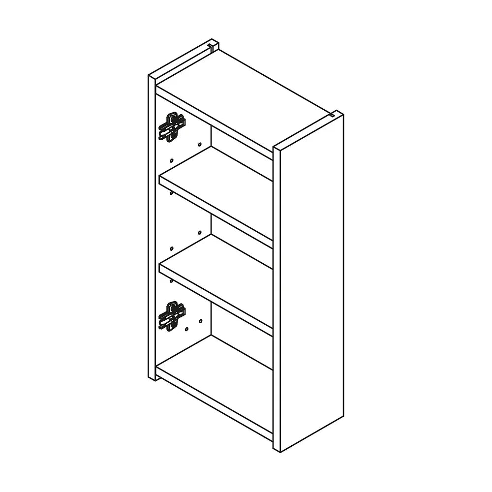Mueble de Baño 3 Cajones Salgar Noja Negro Satinado - Vista 5