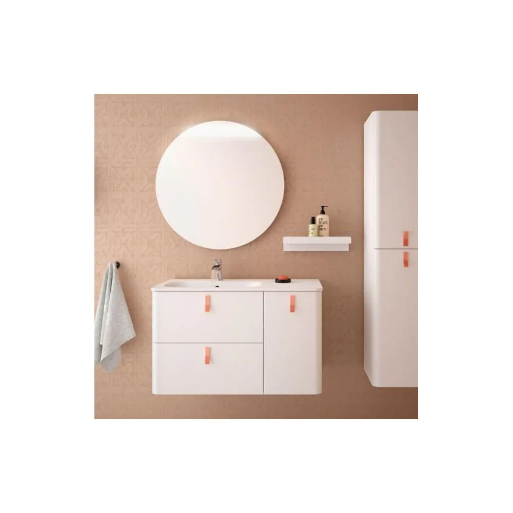 Mueble de Baño con Lavabo Salgar Uniiq 90 cm Blanco Mate - Vista 3