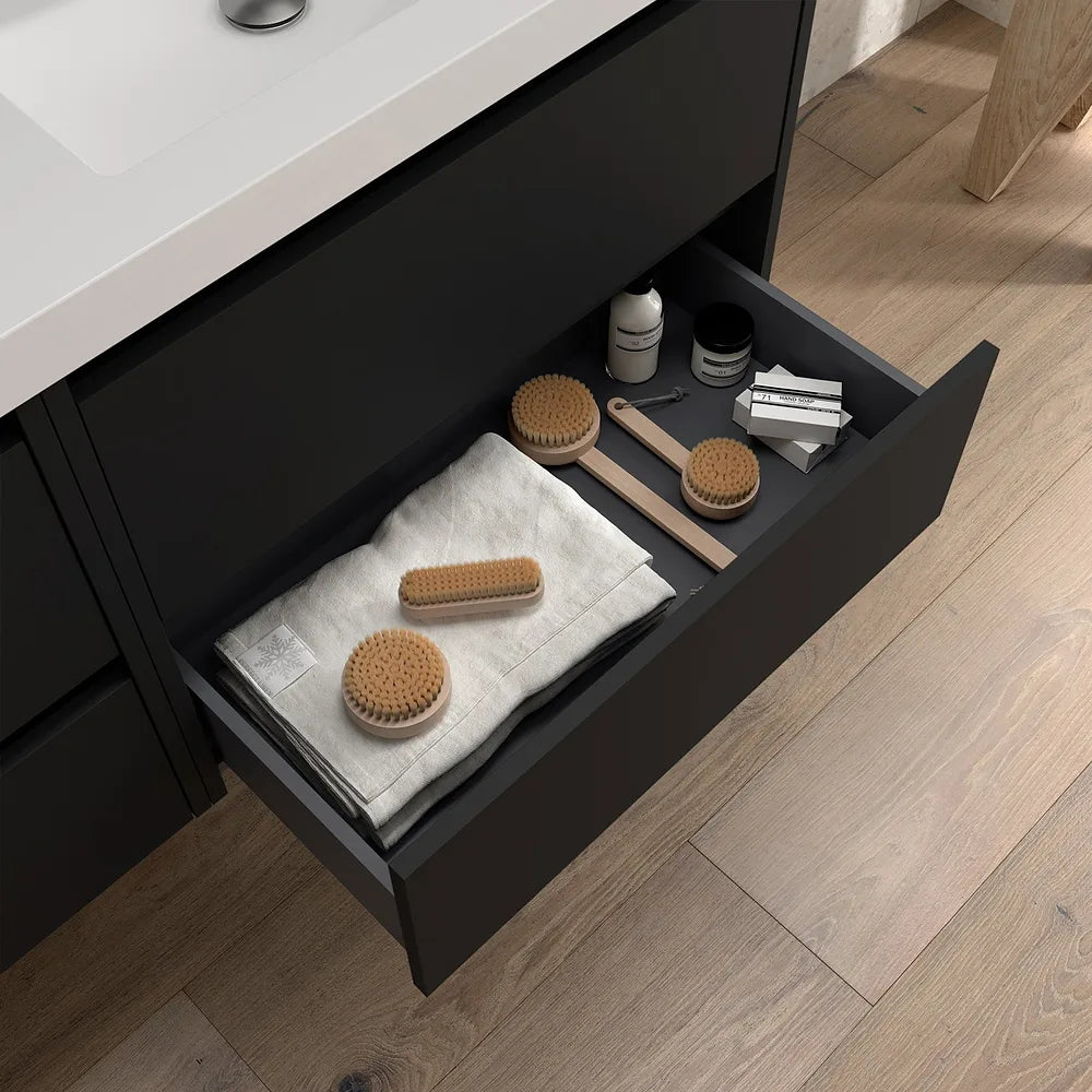 Mueble de Baño con Lavabo y 2 Cajones Salgar Noja - Vista 4