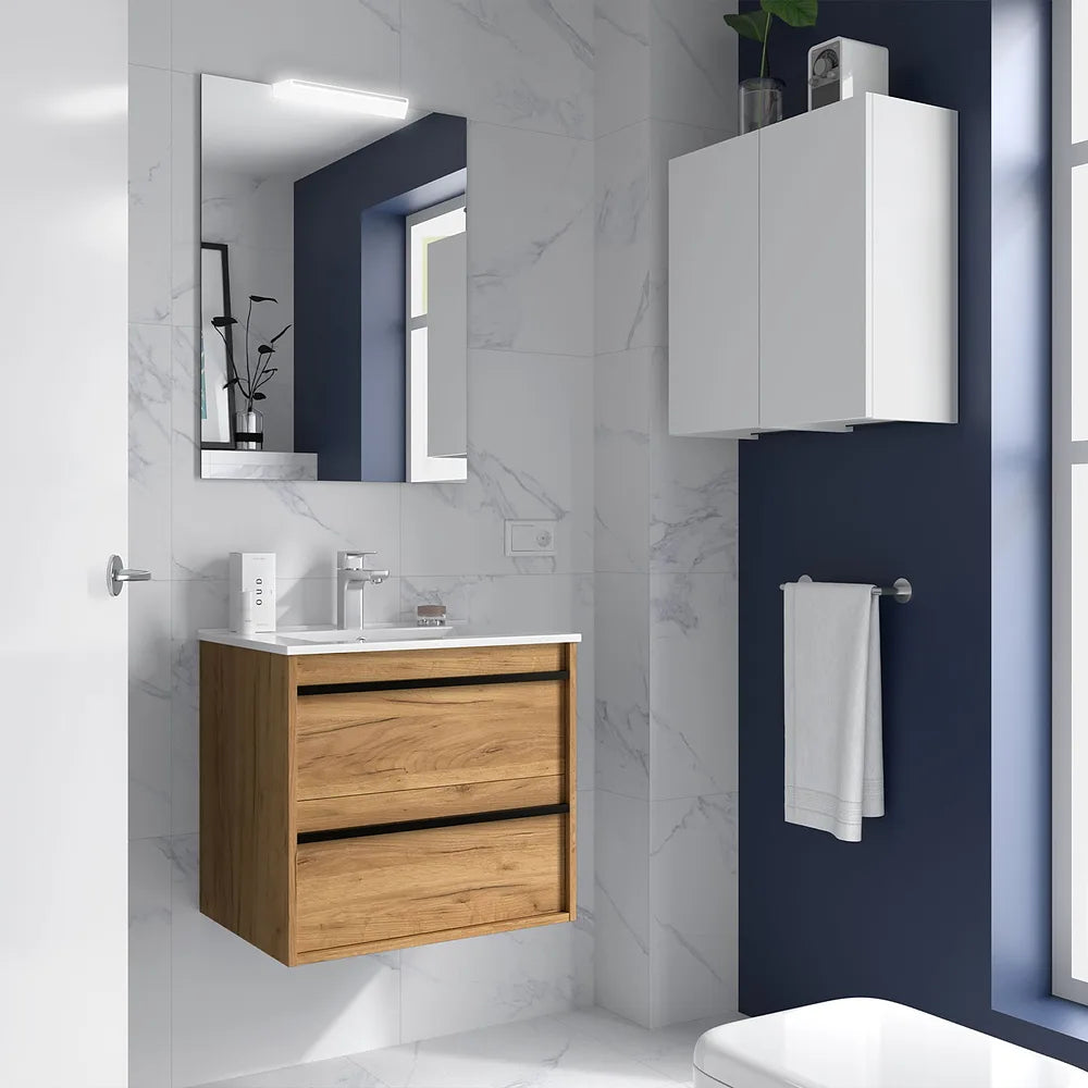 Mueble de Baño 2 Cajones Salgar Attila 60 cm - Vista 1