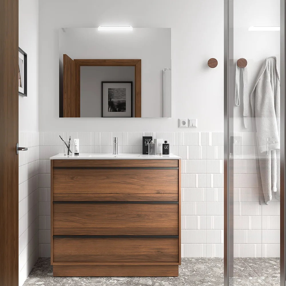 Mueble de Baño con Lavabo y 3 Cajones Salgar Attila - Vista 1